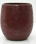 Urn planter with textured finish