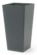 Tall square tapered planter