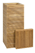 Timber pedestal