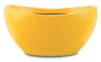 Ovation planter bowl with 80% recycled material